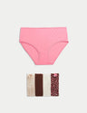 Pack 5 bragas altas midi diseño