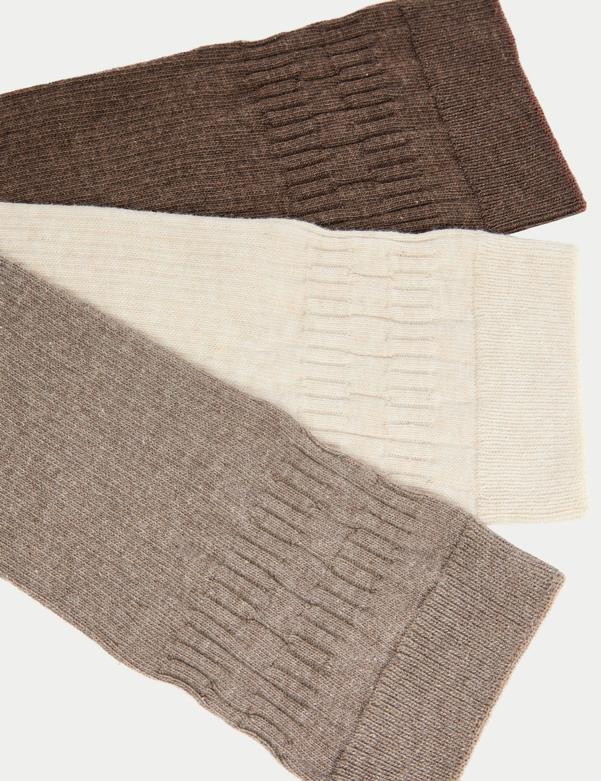 Pack de 3 pares de calcetines sin patente