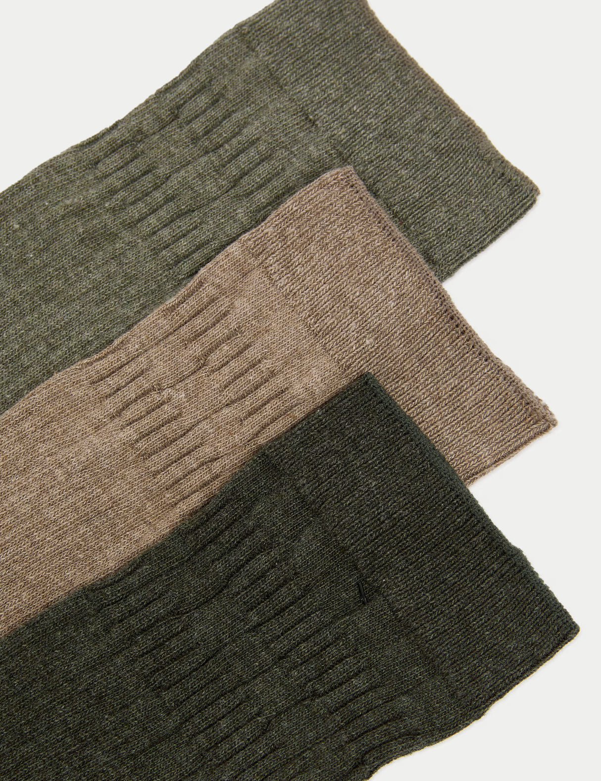 Pack de 3 pares de calcetines sin patente