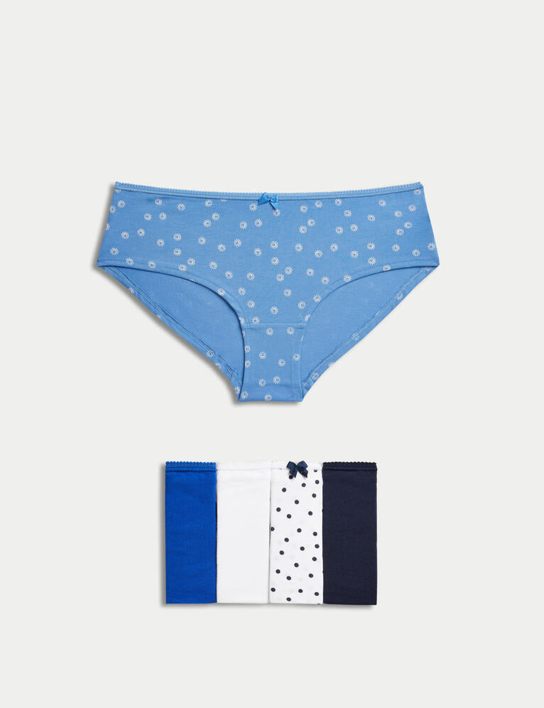Pack 5 bragas short diseño
