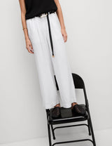 Pantalón pescador de lino viscosa