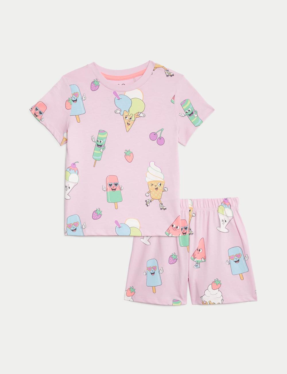 Pijama corto helados