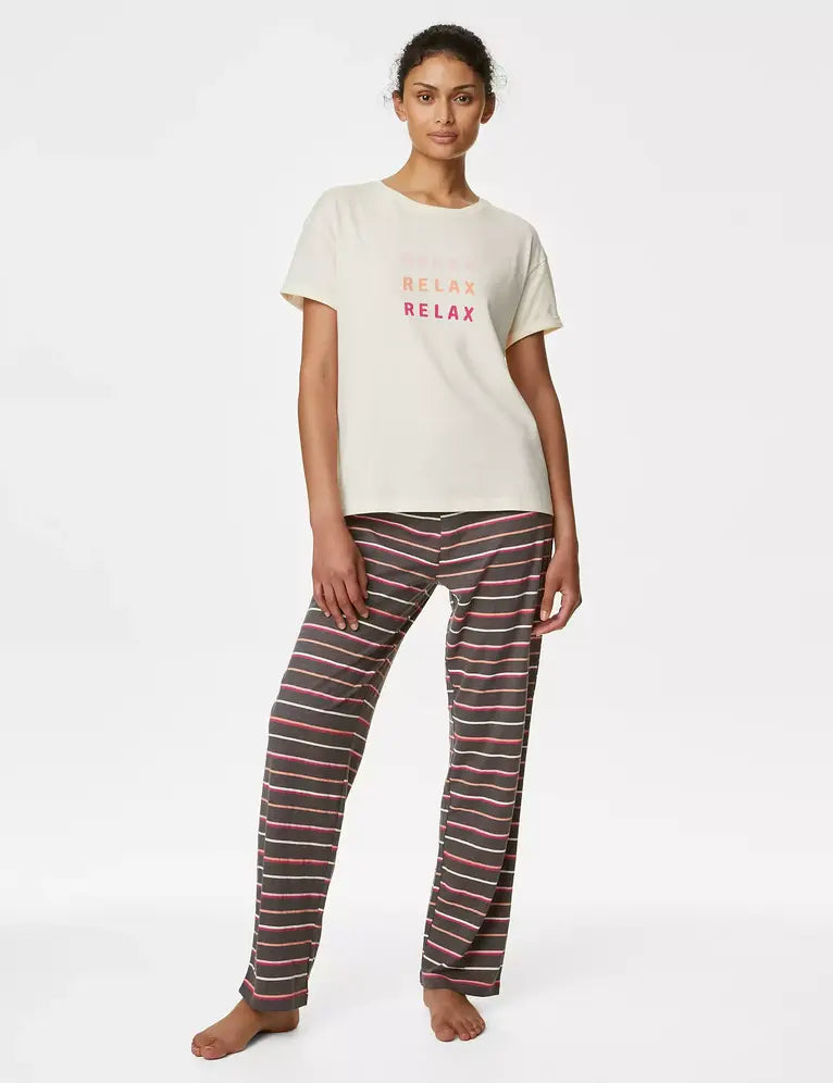 Pijama diseño de manga corta