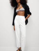 Pantalón de lino viscosa