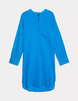 Vestido de playa camisero