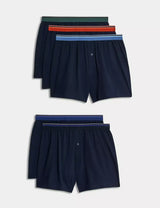 Pack de 5 boxers de punto con cinturilla sport