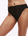Pack 3 bragas altas detalle encaje H.L.