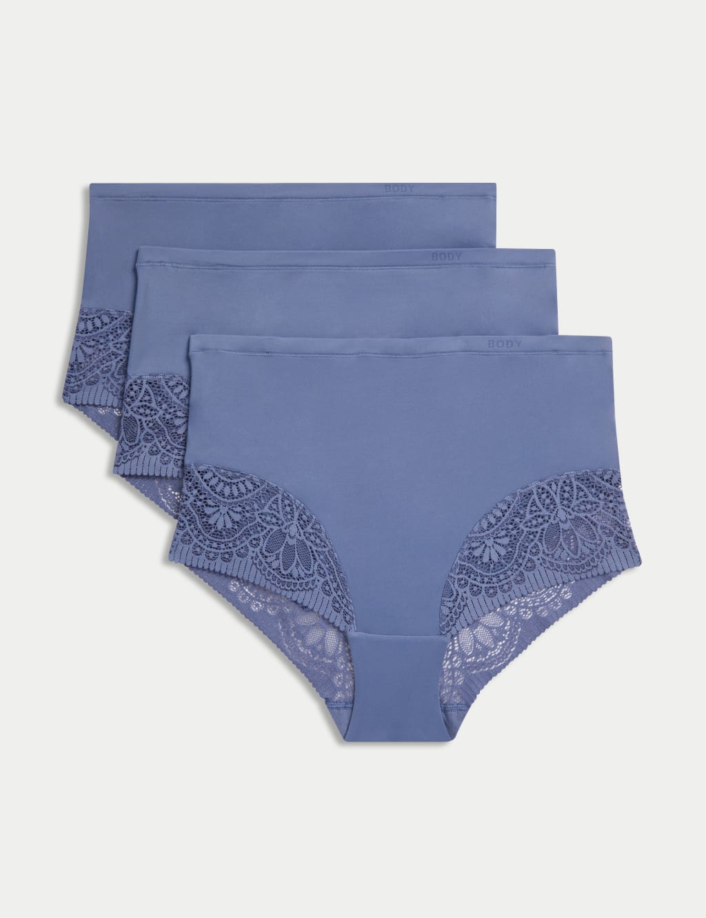 Pack 3 Bragas altas Body