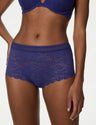Pack 3 bragas short de encaje