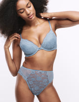 Pack 3 Bragas altas con encaje