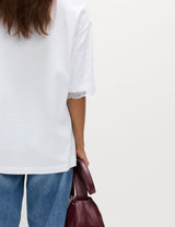 Camiseta rayas manga semilarga