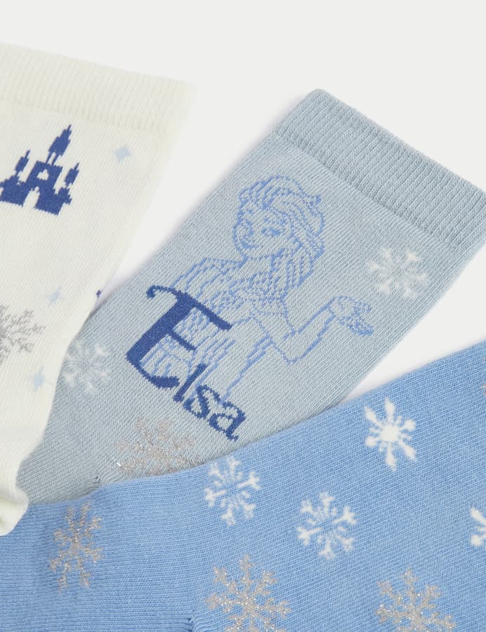 Pack de 3 pares de calcetines Frozen