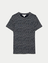 Camiseta estampada de manga corta