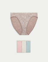 Pack 4 bragas altas
