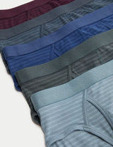Pack de 5 briefs a rayas