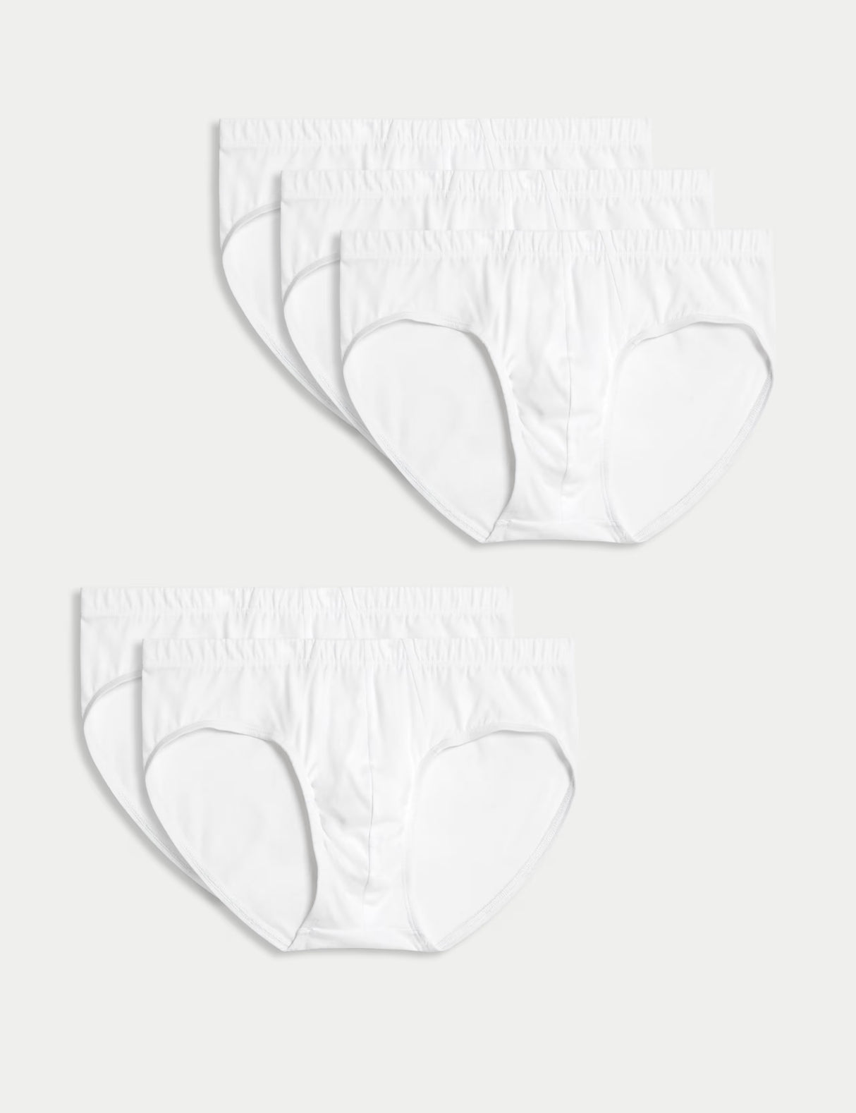 Pack de 5 slips lisos