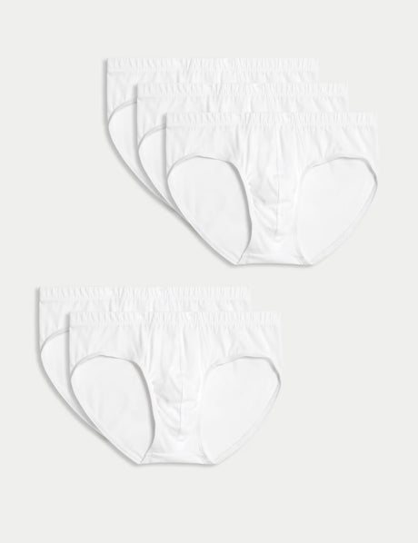 Pack de 5 slips lisos