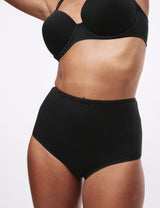 Pack x5 bragas altas lisas