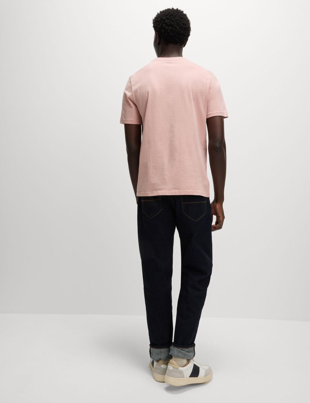 Camiseta lisa manga corta