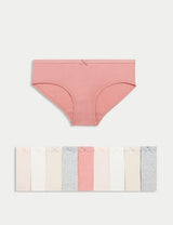 Pack de 10 braguitas lisas