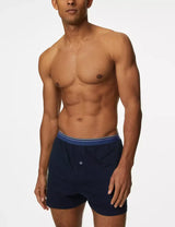 Pack de 5 boxers de punto con cinturilla sport