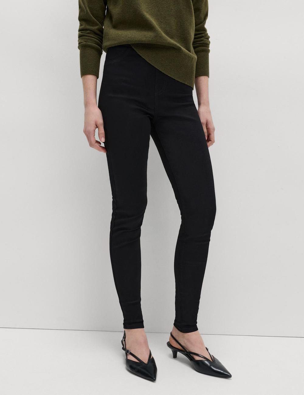 Jegging cintura alta