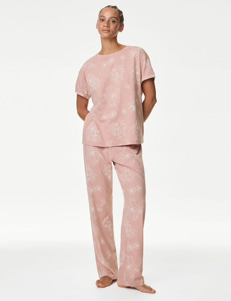 Pijama de manga corta