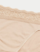 Pack x5 bragas altas detalle encaje