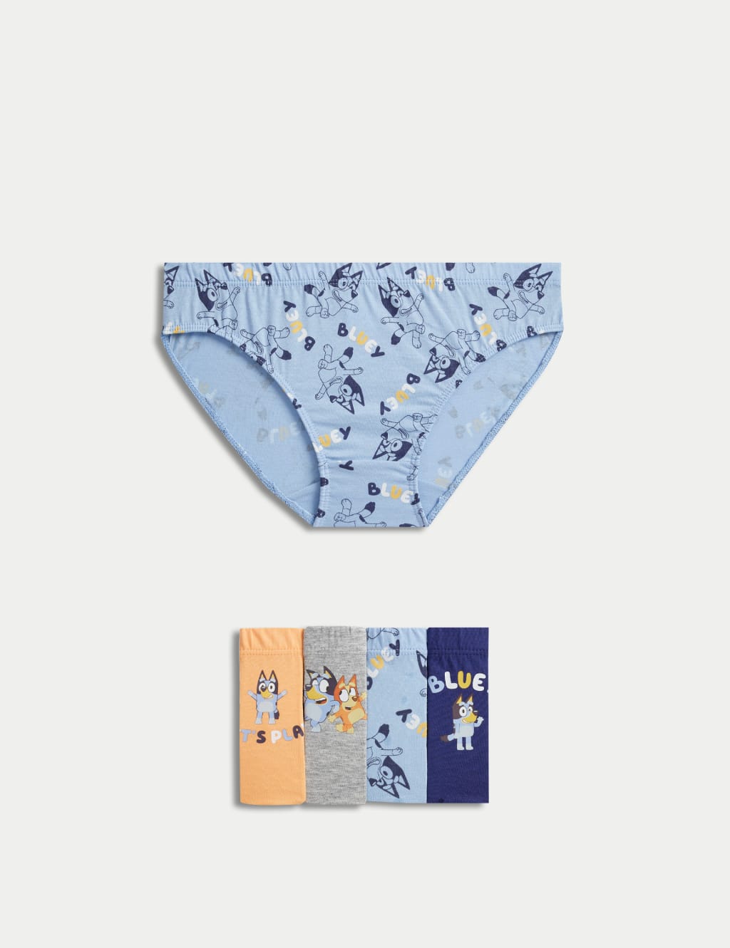Pack de 5 briefs diseño Bluey