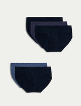 Pack de 5 slips lisos