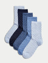 Pack 5 calcetines de lunares