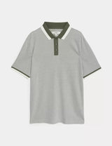 Polo soft manga corta