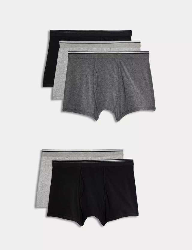 Pack de 5 trunks lisos