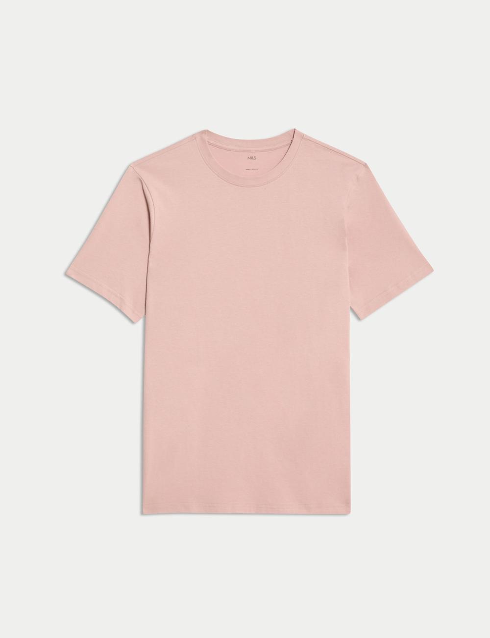 Camiseta lisa manga corta