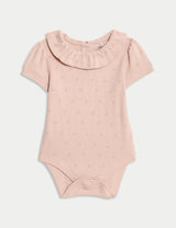 Set de 4 piezas recién nacido diseño floral