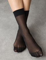 Pack 4 medias al tobillo 10 Denier