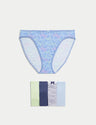 Pack 5 bragas altas diseño