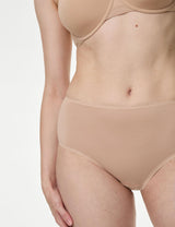 Pack x5 bragas altas lisas