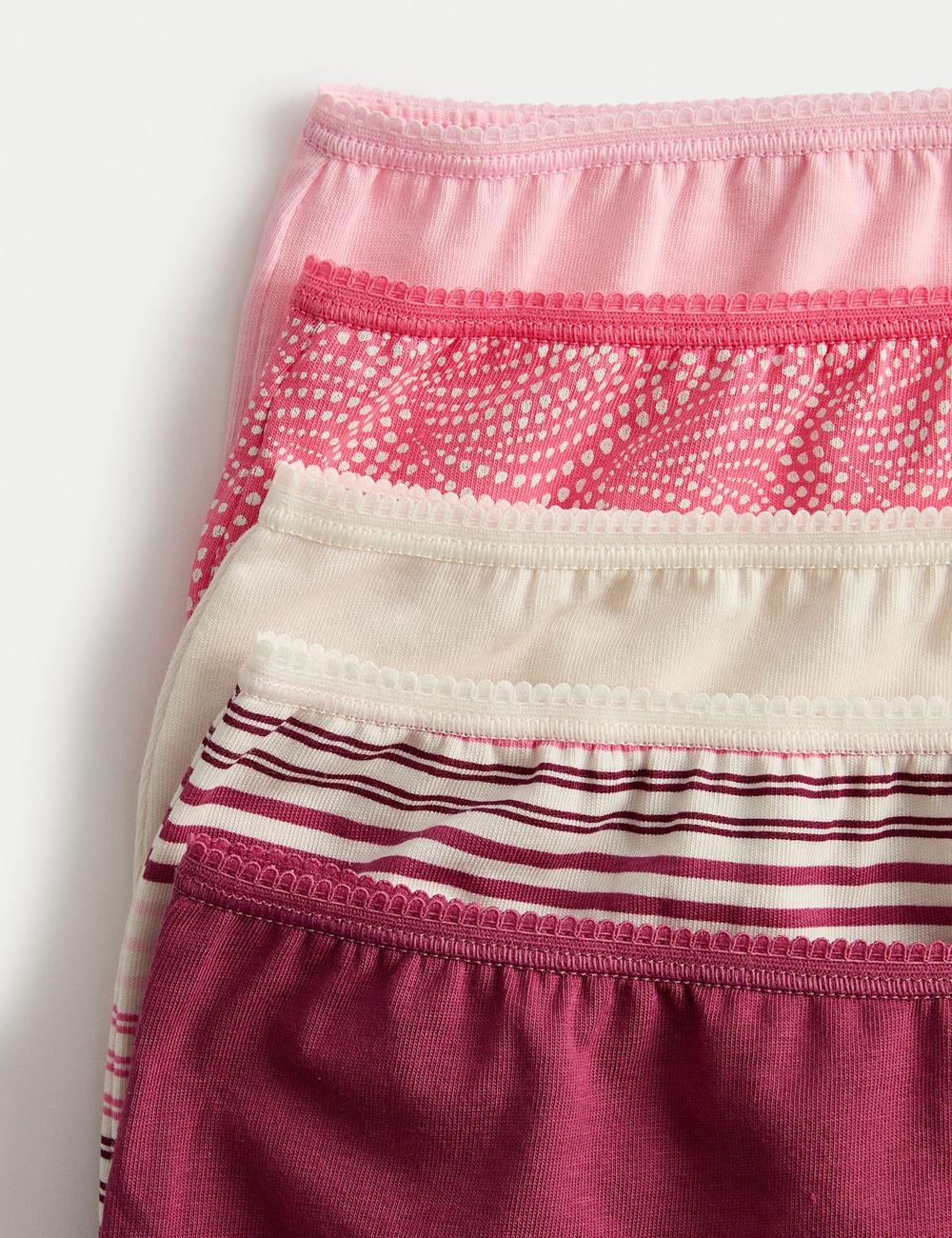 Pack 5 bragas Short altas diseño