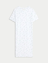 Camisón largo de manga corta diseño