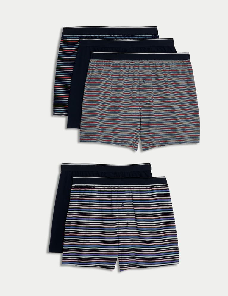 Pack de  boxers de punto a rayas