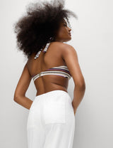 Pantalón de lino viscosa