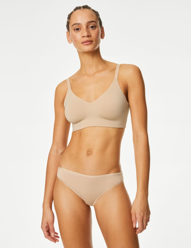 Pack x5 bikini microfibra