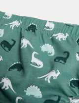 Pack de 7 briefs con diseño Dinosaurios