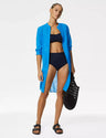 Vestido de playa camisero