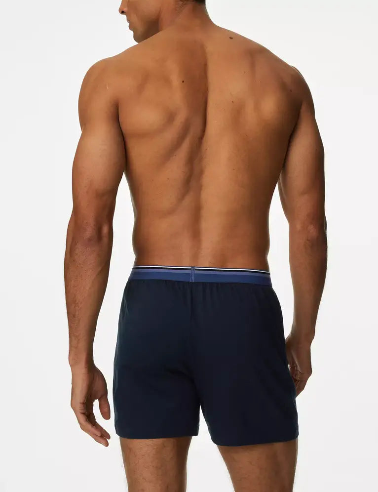 Pack de 5 boxers de punto con cinturilla sport