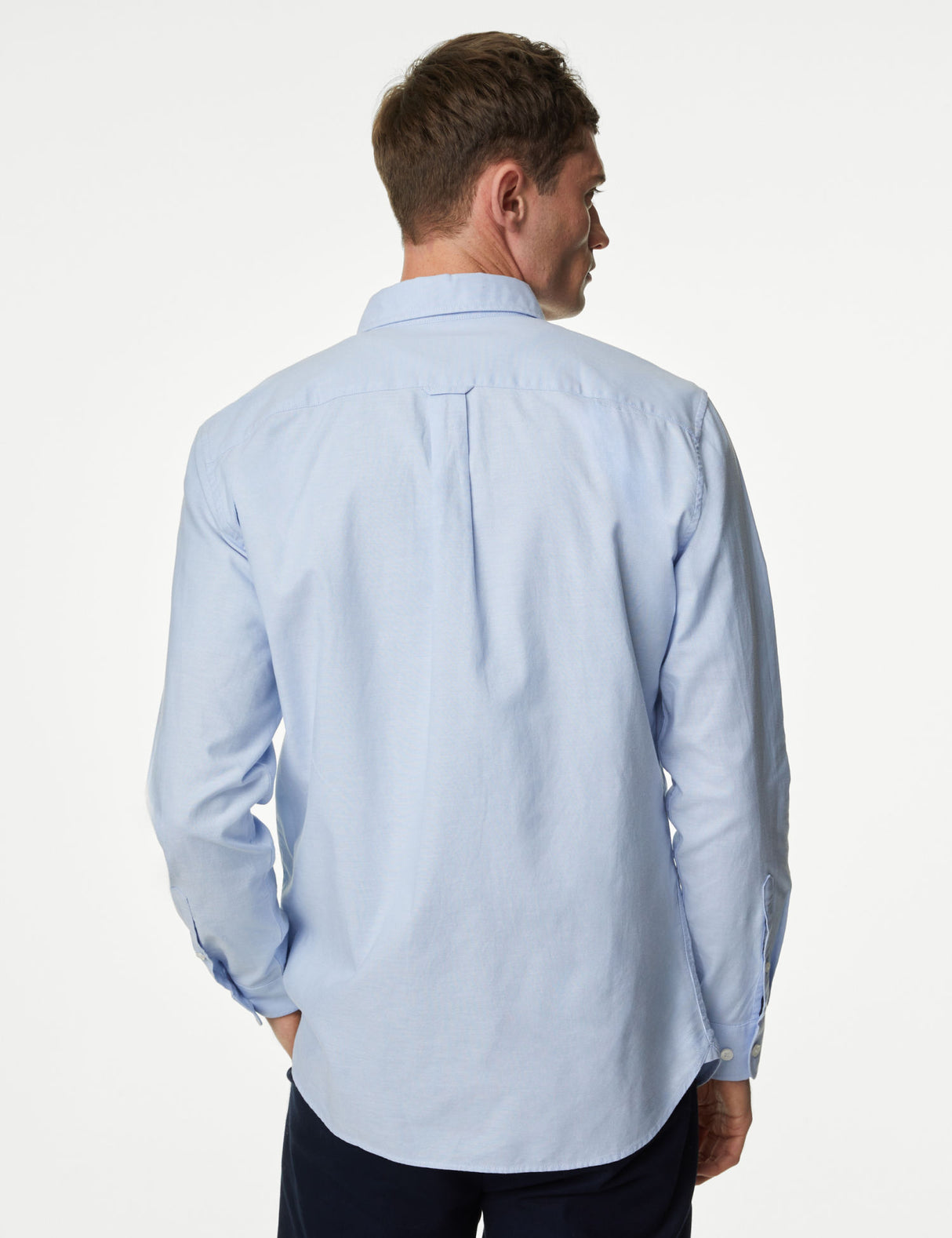 Camisa oxford  de algodón