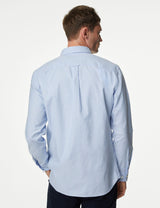 Camisa oxford  de algodón
