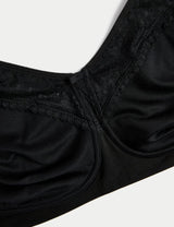 Sujetador sin aro de algodón sujeción total