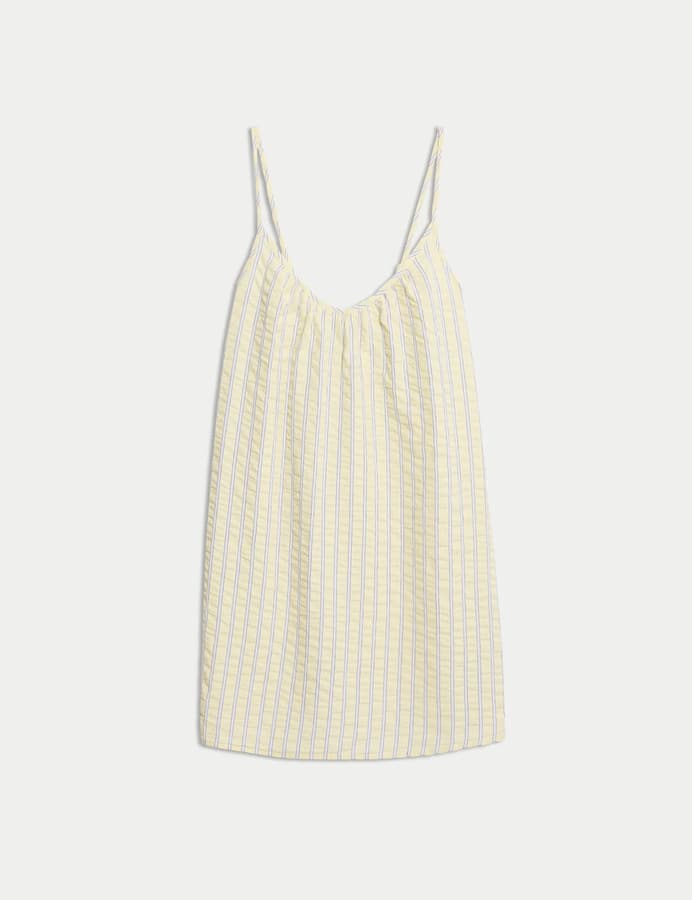 Camisola de tiros de rayas